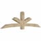 Ekena Millwork Alberta Rough Sawn Timber Gable Bracket, Douglas Fir, 108"W x 31 1/2"H x 6"D x 6"F, 7/12 Pitch GBW108X31X0606ALB00RDF - alternate 5